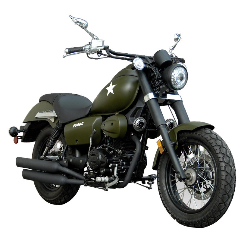 High quality 250cc 300cc gasoline cruiser motorcycle water cooling motorcycle for sale